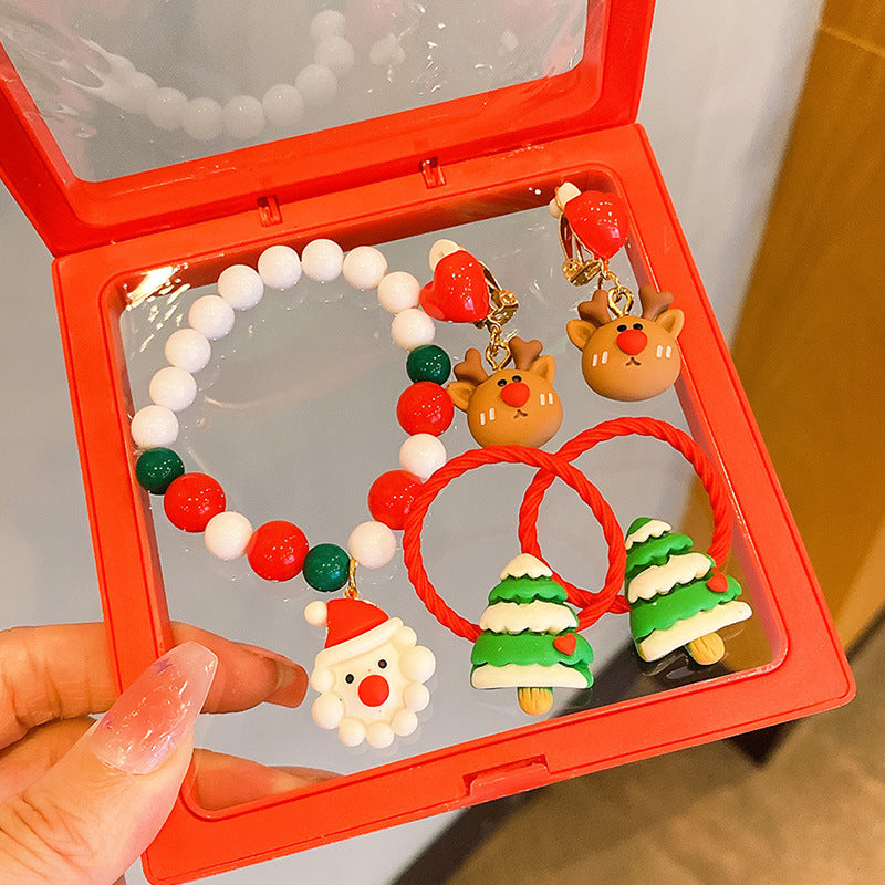 Wholesale Christmas children' s colorful bracelets